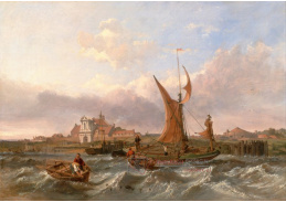 SO XI-225 William Clarkson Stanfield - Tilbury Fort, vítr proti přílivu
