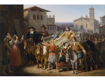 SO XIII-269 Hippolyte Lecomte - Návrat Dona Quijota