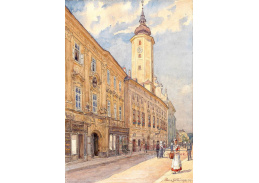 SO XVII-373 Hans Götzinger - Radniční náměstí v St Pölten