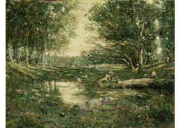 KO III-108 Ernest Lawson - Koupání v lese