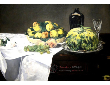 VZ052 Edouard Manet - Zátiší s melounem