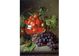 VZ159 Adriana Johanna van Haanen - Jahody v misce s hroznem 