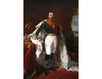 PORT-169 Franz Xavier Winterhalter - Portrét císaře Napoleona III