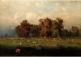 A-2108 George Inness - Durham v Connecticutu