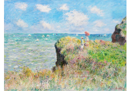D-8126 Claude Monet - Útes Walk v Pourville