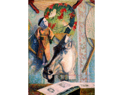 R9-146 Paul Gauguin - Zátiší s koňskou hlavou