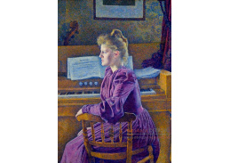 VSO74 Theo Van Rysselberghe - Portrét paní Henry Van de Velde