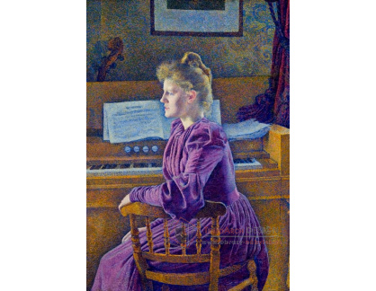 VSO74 Theo Van Rysselberghe - Portrét paní Henry Van de Velde