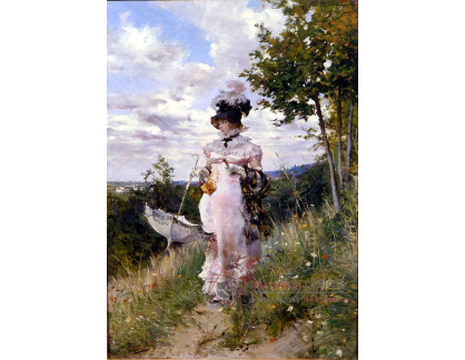 SO XVII-296 Giovanni Boldini - Letní procházka