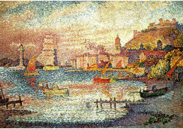 KO IV-317 Paul Signac - Přístav v Saint Tropez