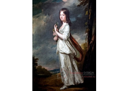 A-4815 George Romney - Portrét slečny Frances Elisabeth Sage