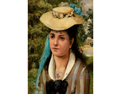 D-9952 Pierre-Auguste Renoir - Lise ve slaměném klobouku