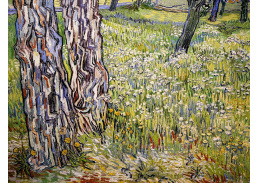 VR2-65 Vincent van Gogh - Kvetoucí louka se stromy a pampeliškami