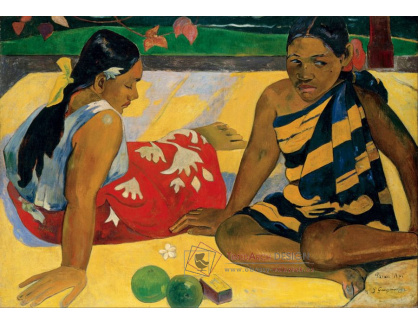 VPG 18 Paul Gauguin - Tahiťanky na pláži