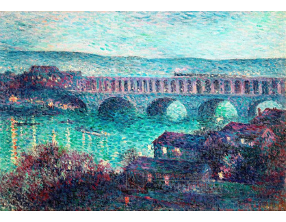 SO XIV-381 Maximilien Luce - Most v Auteuil