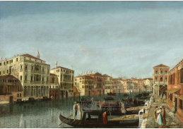 KO IV-449 Michele Marieschi - Pohled na Canal Grande v Benátkách