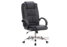 MADOX NEW, kancelářské křeslo, ekokůže černá