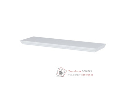 P-025 WT, nástěnná polička 80cm, bílá