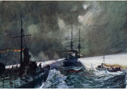 A-3061 Charles Edward Dixon - Námořní manévry torpédových člunů Royal Navy