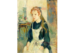 A-4514 Berthe Morisot - Mladá dívka v zástěře