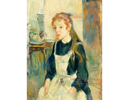 A-4514 Berthe Morisot - Mladá dívka v zástěře