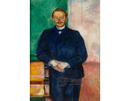 A-5680 Edvard Munch - Portrét Max Linde