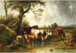 A-8319 Edmund Mahlknecht - Krávy u rybníka