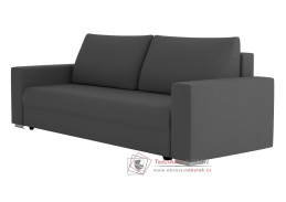 GENF, pohovka rozkládací, látka tmavě šedá + výběr čalounění