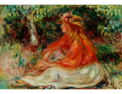 D-6826 Pierre-Auguste Renoir - Sedící žena