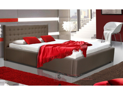 LUBNICE V, čalouněná postel 160x200cm, výběr čalounění