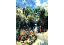 VCP-496 Camille Pissarro - Zahrada v Pontoise