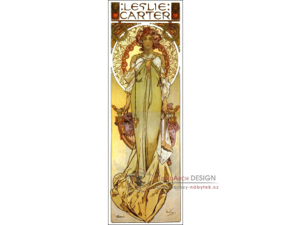 VAM133 Alfons Mucha - Leslie Carter