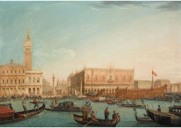 DDSO-1534 Canaletto -  Bucintoro u mola na Nanebevstoupení Páně