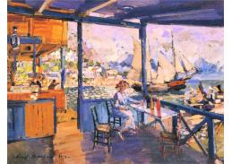 VSO 1091 Konstantin Korovin - Pier v Gurzuf