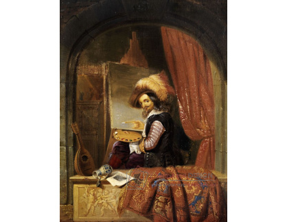 VSO 1260 Gijsbertus Arnoldus Gretser - Malíř u stojanu