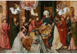 SO V-419 Hans Holbein - Výuka Panny Marie