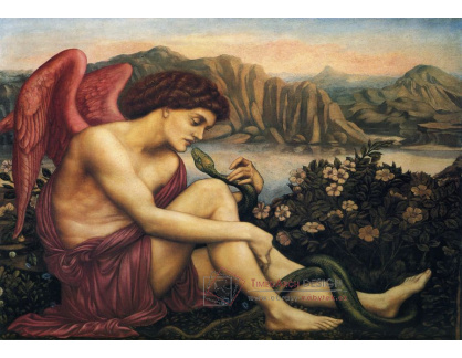 A-4051 Evelyn de Morgan - Anděl s hadem