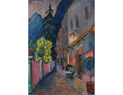 A-8855 Marianne Von Werefkin - Pouliční kavárna