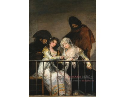 D-6289 Francisco de Goya - Maja na balkoně