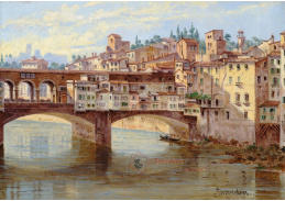 D-9275 Antonietta Brandeis - Ponte Vecchio ve Florencii