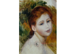 VR14-158 Pierre-Auguste Renoir - Hlava ženy