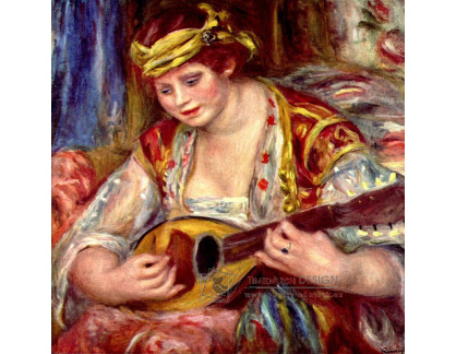 VR14-11 Pierre-Auguste Renoir - Žena s mandolínou