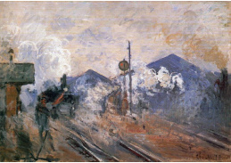 VCM 27 Claude Monet - Koleje na nádraží Saint-Lazare