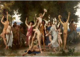 R15-162 Adolph William Bouguereau - Bacchusovo mládí