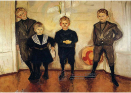VEM13-54 Edvard Munch - Čtyři synové dr. Inde