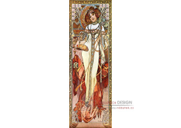 VAM109 Alfons Mucha - Autumn