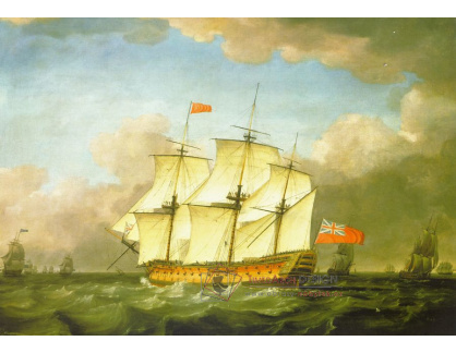 VL158 Monamy Swaine - Vítězné opuštění kanálu La Manche v roce 1793