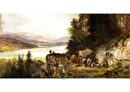 VP208 Julius Köckert - Lovci v horách