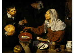 SO XII-96 Diego Velazquez - Žena vařící vejce