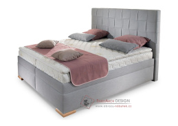 GIARDINO, čalouněná postel - boxspring 160x200cm, výběr provedení